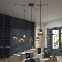 Pendant lamp / contemporary / aluminum /...