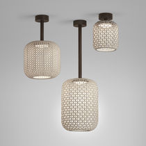 Contemporary ceiling light / round / aluminum...