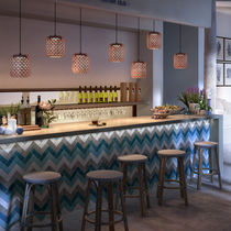 Contemporary ceiling light / round / aluminum...