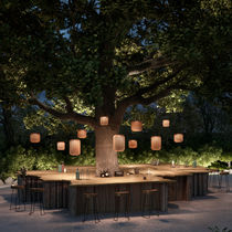 Pendant lamp / aluminum / stainless steel...