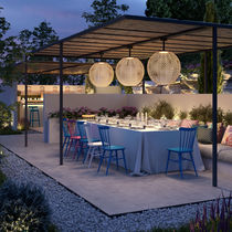 Contemporary ceiling light / spherical /...