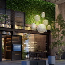 Pendant lamp / aluminum / stainless steel...