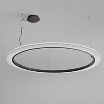 Pendant lamp / aluminum / steel / contemporary