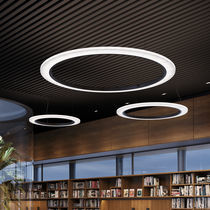 Pendant lamp / aluminum / steel / contemporary