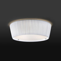 Contemporary ceiling light / round / methacrylate...
