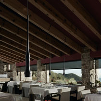 Pendant lamp / contemporary / aluminum /...