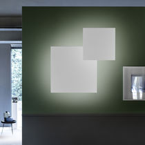 Contemporary wall light / metal / porcelain...
