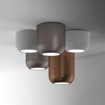 Contemporary ceiling light / round / aluminum...
