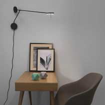 Contemporary wall light / aluminum / steel...