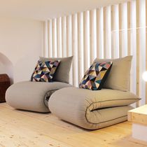 Contemporary fireside chair / fabric / bed...