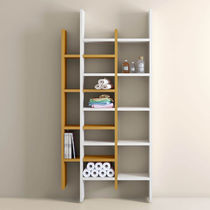 Wall-mounted shelf / contemporary / lacquered...