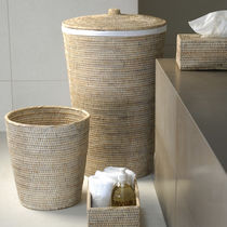 Rattan laundry basket