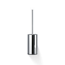 Chrome-plated brass toilet brush / floor