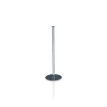 Floor-mounted toilet roll holder / chrome-plated...