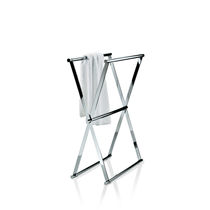 2-bar towel rack / floor-standing / chrome-plated...