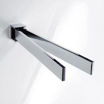 2-bar towel rack / wall-mounted / chrome-plated...