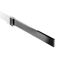 1-bar towel rack / wall-mounted / chrome-plated...