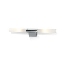 Contemporary wall light / bathroom / chrome-plated...