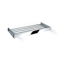Wall-mounted shelf / contemporary / chrome-plated...