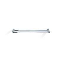 2-bar towel rack / wall-mounted / chrome-plated...