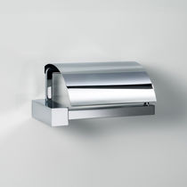 Wall-mounted toilet roll holder / chrome-plated...