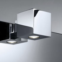 Contemporary wall light / bathroom / chrome-plated...