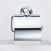 Wall-mounted toilet roll holder / chrome-plated...