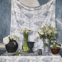 Upholstery fabric / for curtains / floral...