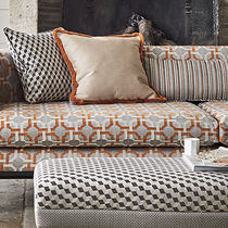 Upholstery fabric / for curtains / patterned...