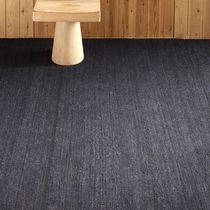 Contemporary rug / plain / wool / rectangular