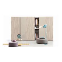 Contemporary wardrobe / lacquered wood /...
