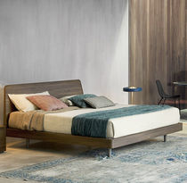 Double bed / contemporary / with headboard...