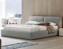 Double bed / contemporary / upholstered...