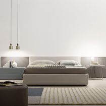 Double bed / contemporary / upholstered...