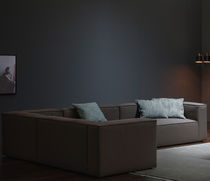 Modular sofa / corner / contemporary / fabric