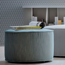 Contemporary ottoman / fabric / indoor /...