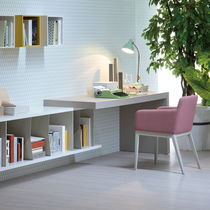 Wooden desk / contemporary / wall-mounted...