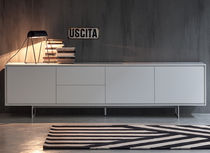 Contemporary sideboard / lacquered wood...