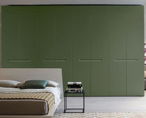 Contemporary wardrobe / lacquered wood /...