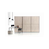 Contemporary wardrobe / lacquered wood /...