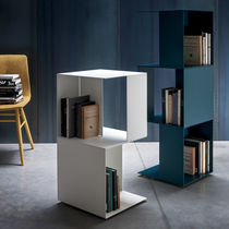 Contemporary bookcase / metal