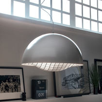 Pendant lamp / aluminum / contemporary /...