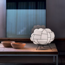 Table lamp / metal / blown glass / original...