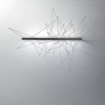 Unique design wall light / indoor / steel...