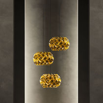 Pendant lamp / contemporary / PVC / LED