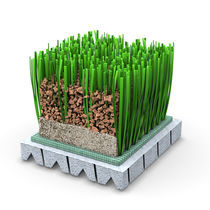 Synthetic grass / roll / for athletic fields