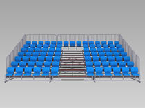 Disassemblable stadium seating / steel /...