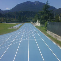Rubber sports flooring / indoor / outdoor...