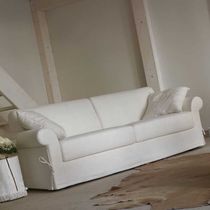 Sofa bed / traditional / beige / fabric