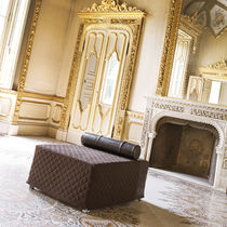 Art Deco ottoman / fabric / bed / indoor